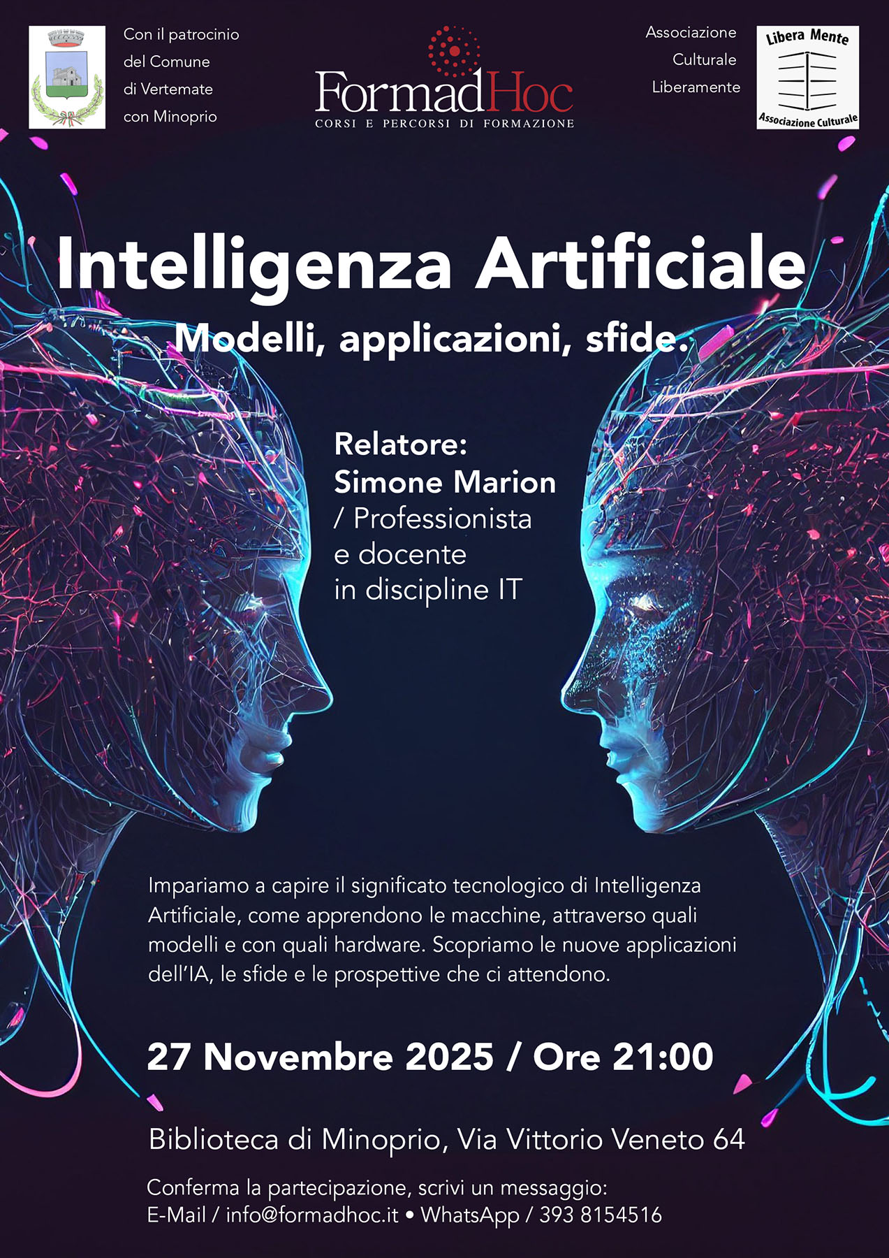 Intelligenza Artificiale. Modelli, applicazioni, sfide.