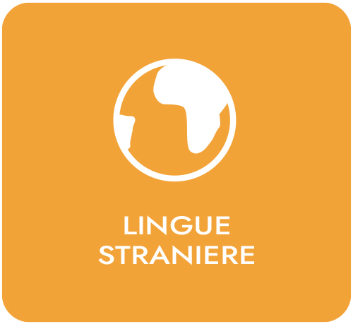 Area dei corsi di Lingue Straniere.